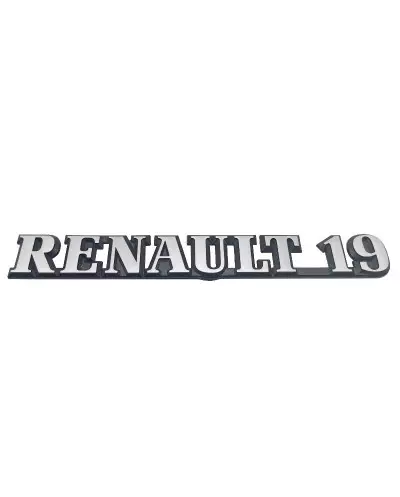 Emblema del maletero Renault 19