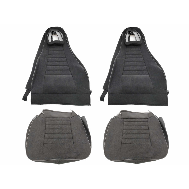 R5 Alpine phase 1 velvet front and rear seat trim
