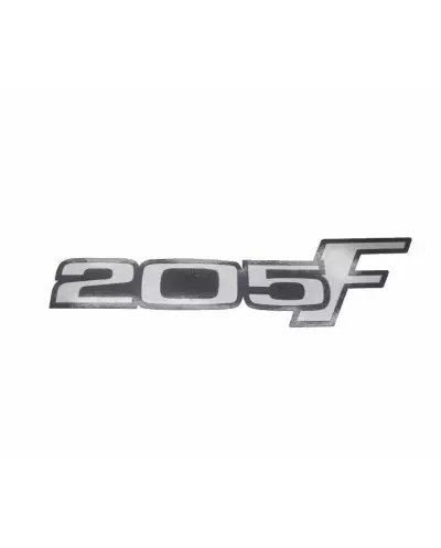 Adesivo da porta traseira da van Peugeot 205
