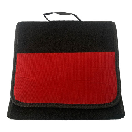 Bolsa de porta-malas com nervuras vermelho rubi Renault 5 Alpine Turbo/Turbo 2