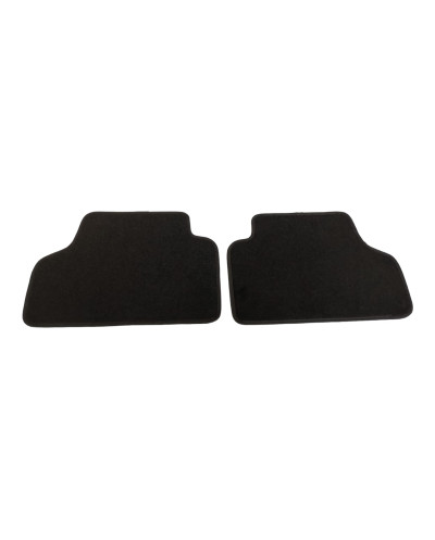 Black velvet floor mats for Peugeot 205 GTi: a touch of luxury and comfort for your vehicle.