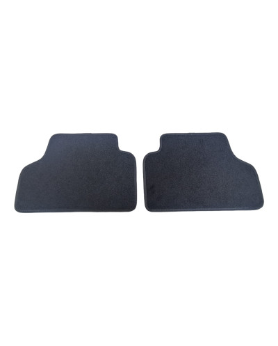 Enhance the interior of your Peugeot 205 GTi with our black velvet floor mats with neat finishes.