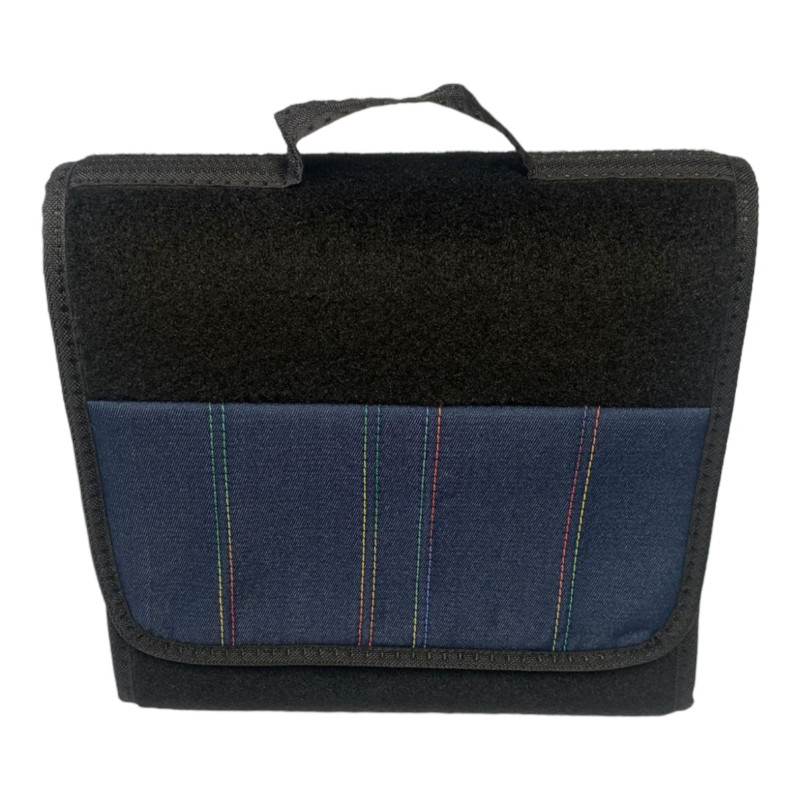 Trunk bag fabrics jeans blue Peugeot 205 CJ JUNIOR