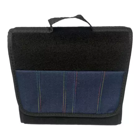 Sac de coffre tissus jeans bleu pour Peugeot 205 CJ / 205 JUNIOR