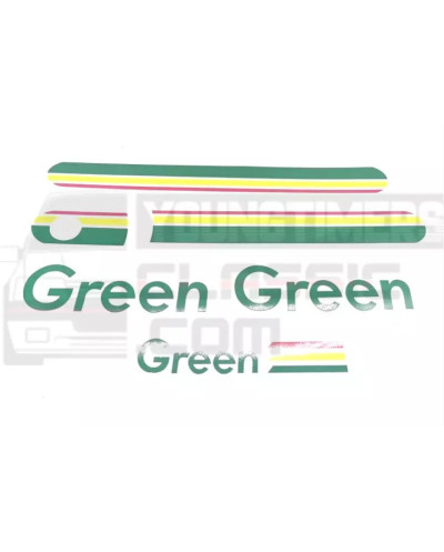 Adesivos de custódia Peugeot 205 Verde