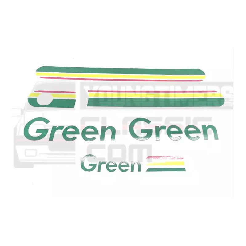 Adesivos de custódia Peugeot 205 Verde