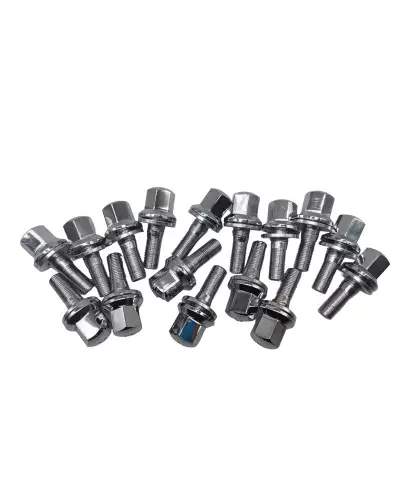 Geef uw Peugeot 205 GTI 1.9 een vleugje glans met onze chromen wielbouten, referentie 9605.87