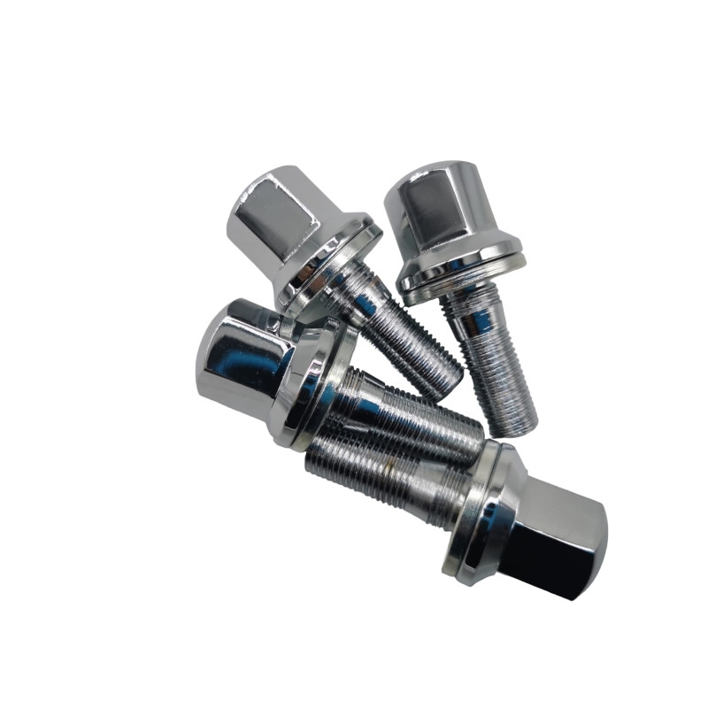 Give a sporty look to your Peugeot 205 GTI 1.9 with these chrome wheel bolts for a unique driving experience.