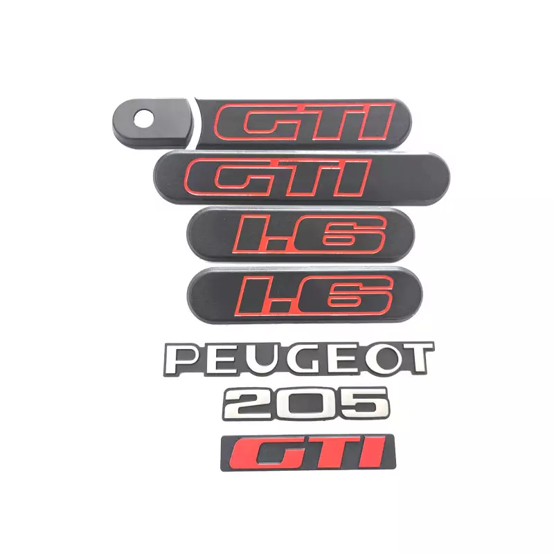 Dai un tocco di originalità alla tua Peugeot 205 GTI 1.6 nera con il kit Custode cavo