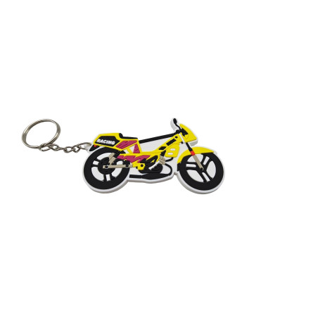 Keychain MBK 51 magnum racing color yellow