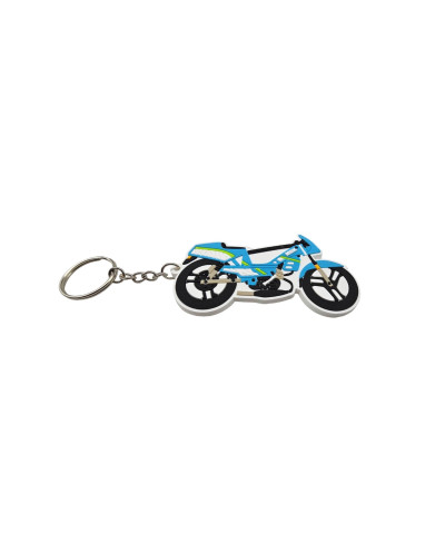 Keychain MBK 51 Racing Magnum Blue two-wheelers 50cm3 mopeds