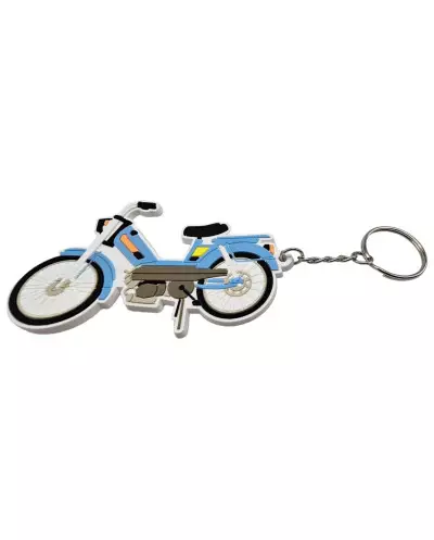 Keychain moped Peugeot 103 Blue 1971