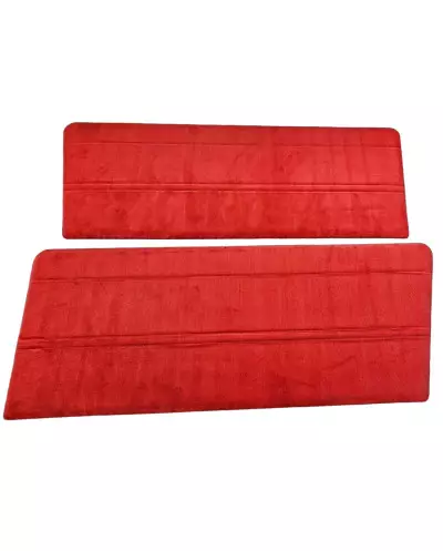 R5 Alpine & Turbo Door Panel in Red Ribbed Fabric