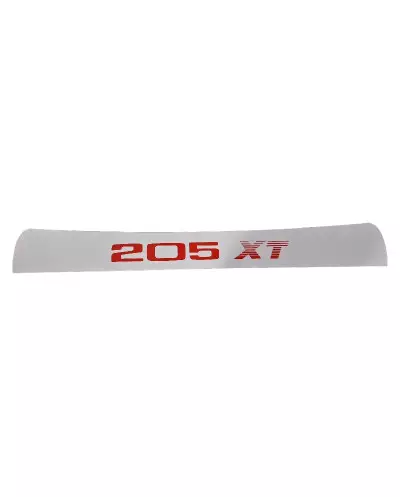 Zonneklep stickers voor Peugeot 205 XT