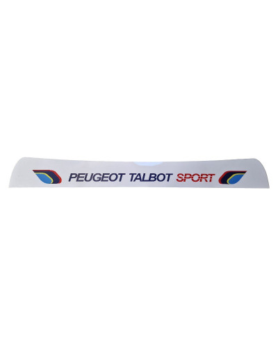 Sun visor stickers for Peugeot 205 Peugeot Talbot Sport