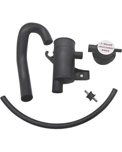 Oil breather set with 2 hoses and elastic support for 205 GTI