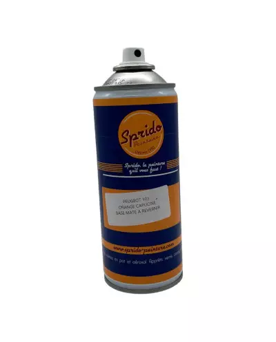 Spray paint Peugeot 103 Capucine Orange after 1971