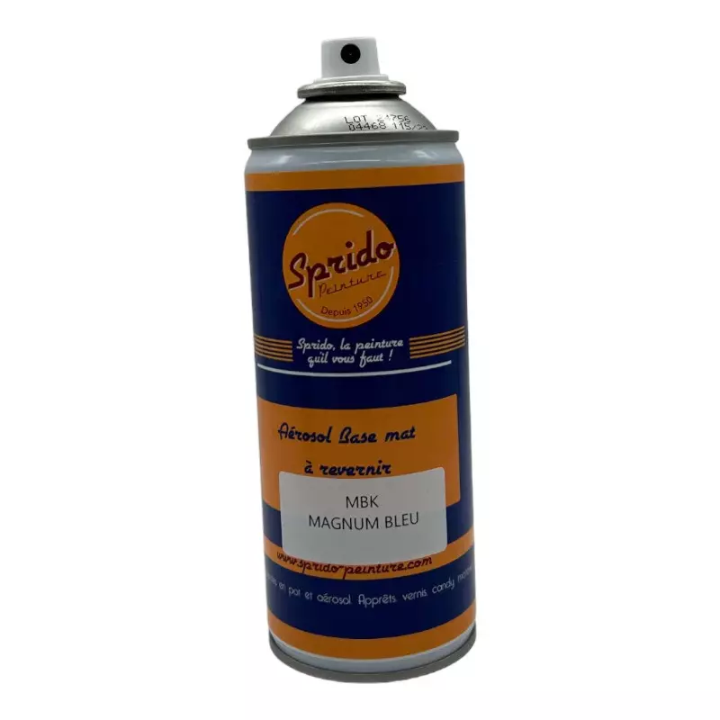 Bombe de peinture MBK Magnum BLEU