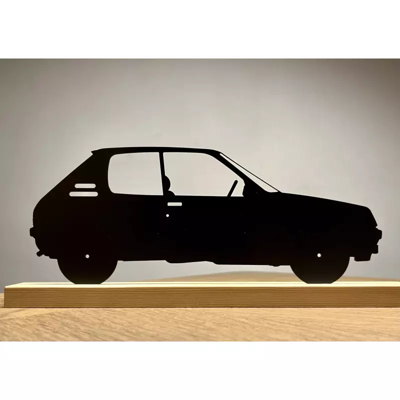 プジョー205GTIのメタルシルエット