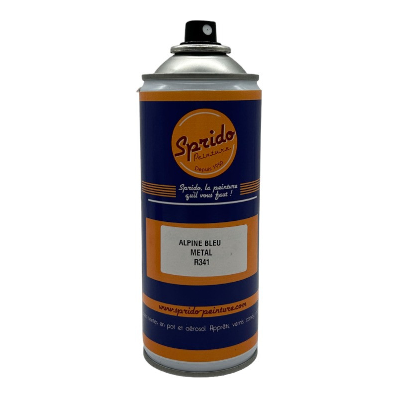 Alpine Blue Metal Paint Spray