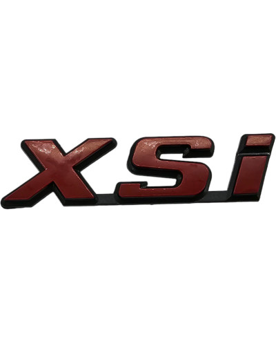 Rood Xsi-logo voor Peugeot 306