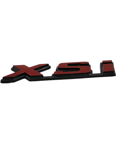 Logo de hayon XSI rouge pour Peugeot 306