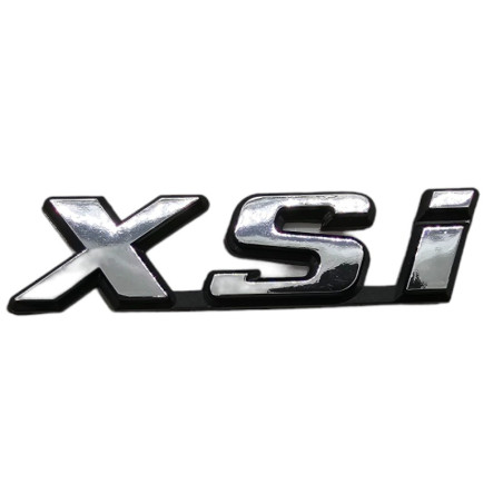 Xsi chromen logo voor Peugeot 306