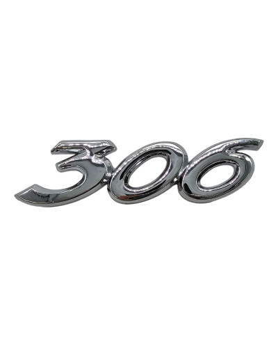 Logo 306 for Peugeot 306 phase 2