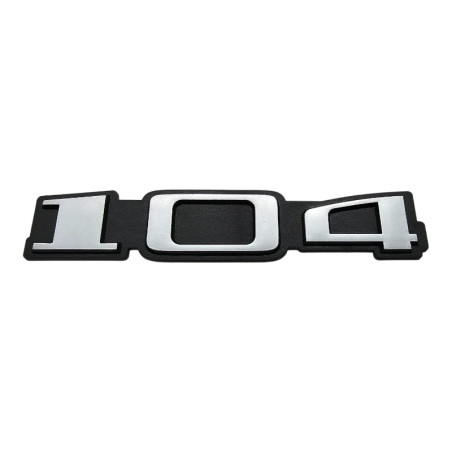 Logo 104 para Peugeot 104