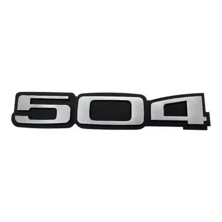 logo de coffre Peugeot 504