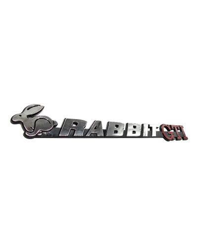 Rabbit GTI logo for Volkswagen Golf Mk1