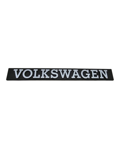 Logo de coffre Volkswagen pour Golf série 1 finition blanc Oettinger