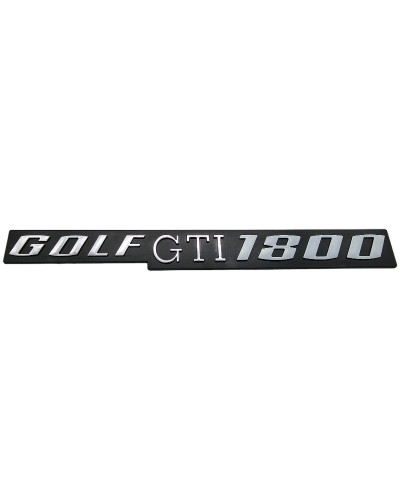Logo für Golf MK1: Golf GTI 1800"
