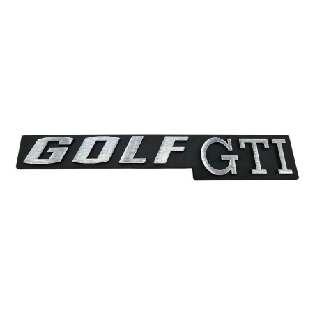 Logo de coffre Golf GTI pour Golf 1