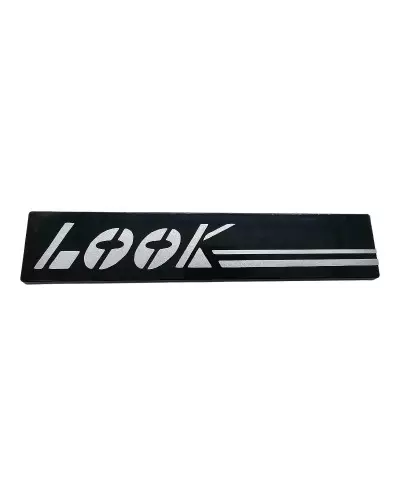Peugeot 205 Evolution: The 'LOOK' Boot Emblem in Grey