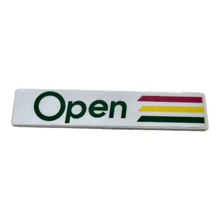 プジョー205のオープントランクロゴ