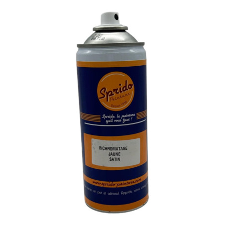 Tinta Spray Bicromata Amarelo Cetim 400 ML