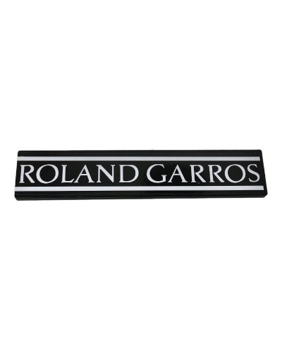 Logo de coffre Roland Garros pour Peugeot 205 série limitée vert ERP