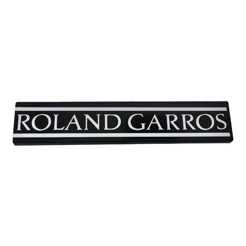 Roland Garros trunk logo for Peugeot 205 limited edition green ERP