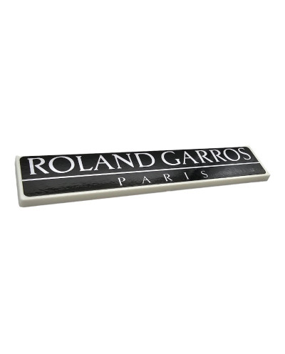 Logo de râpe de coffre Roland Garros Paris pour Peugeot 205 couleur ERP