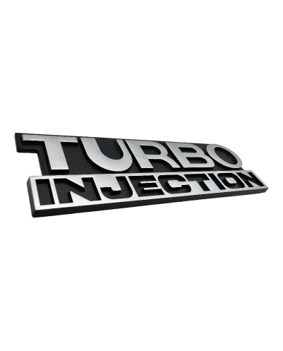 Logo de coffre Turbo Injection pour Peugeot 505