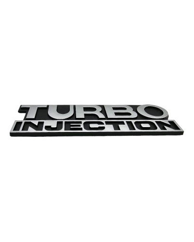 Insigne de coffre Turbo Injection pour Peugeot 505
