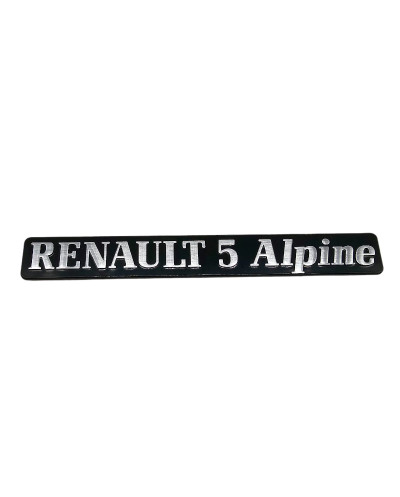 Emblème Renault 5 Alpine Turbo
