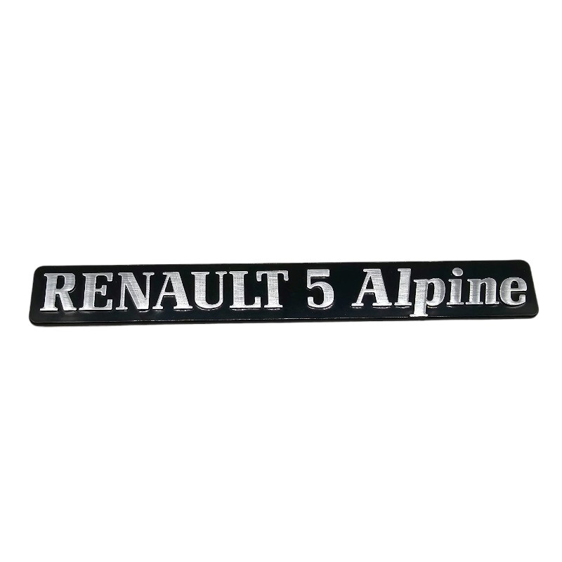 Renault 5 Alpine Turbo emblem