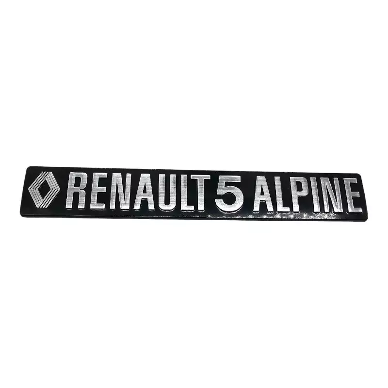 Logo del bagagliaio aspirato Renault 5 Alpine