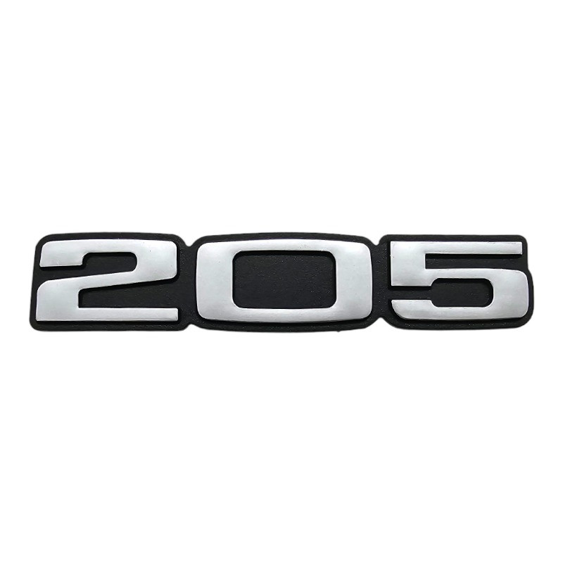 Logotipo 205 para Peugeot 205 CJ