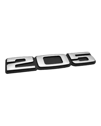 205 Logo bagagliaio per Peugeot 205