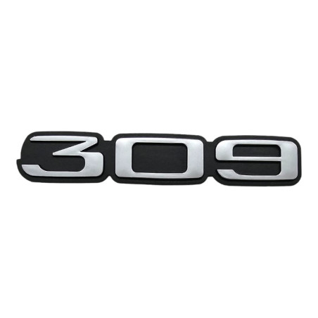 プジョー309GTIの309ロゴ