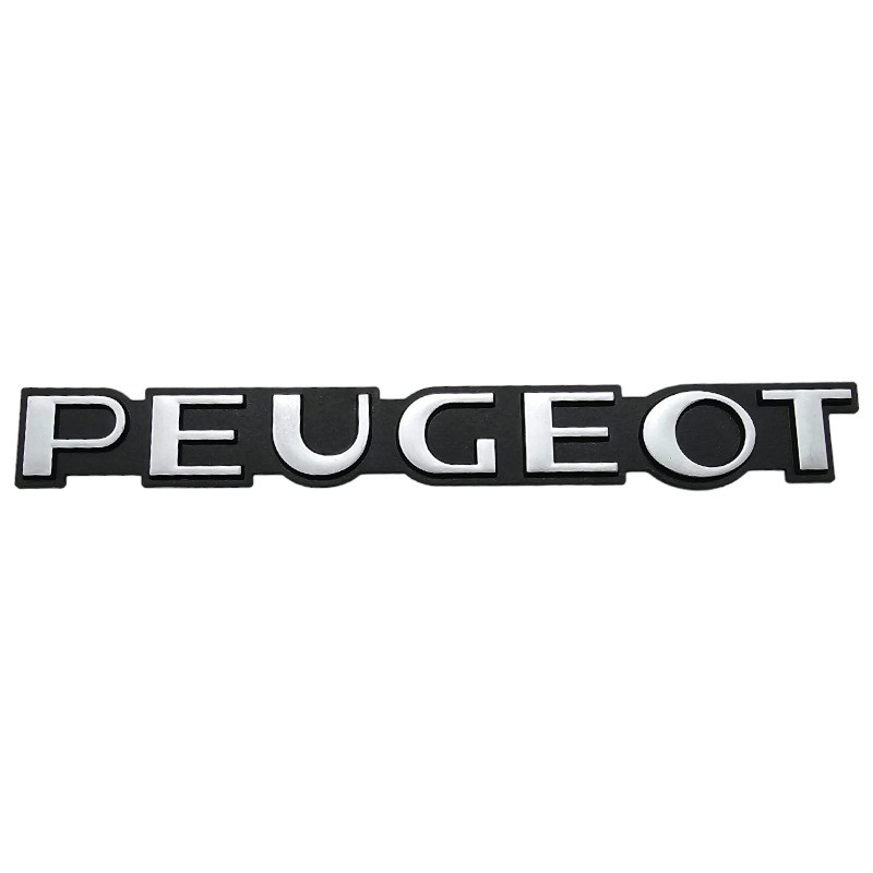 Silver grey Peugeot logo for Peugeot 505