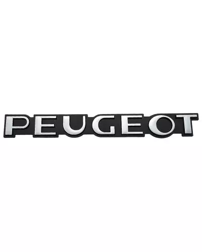 Logo Peugeot gris argent pour Peugeot 405